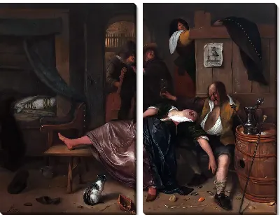 Пьяная пара