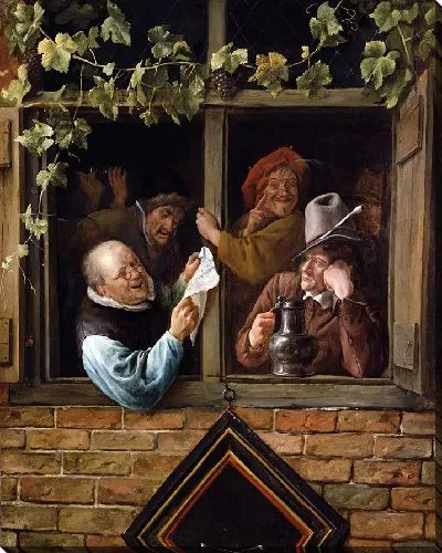 Картина Риторы у окна