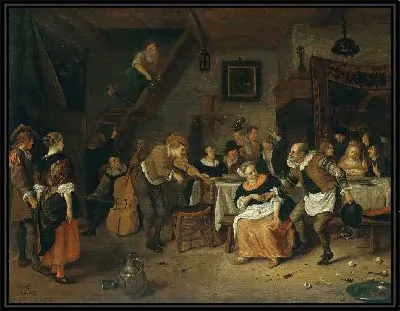 Картина Крестьянская свадьба