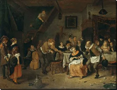 Картина Крестьянская свадьба