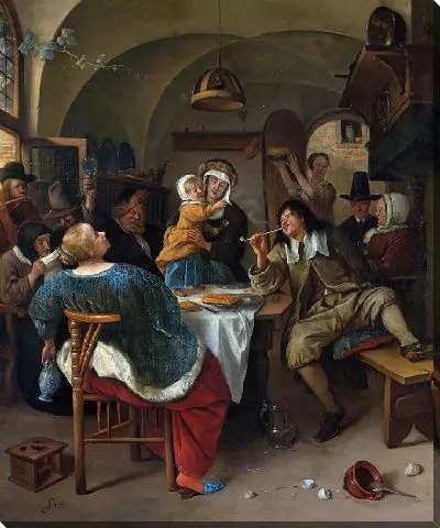 Картина Семейная сцена