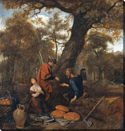 Картина Эрисихтон продает свою дочь