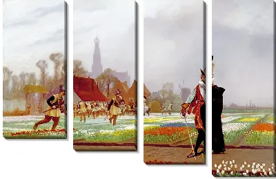 Картина Тюльпановая Безумность
