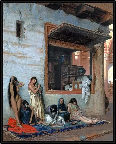 Картина Рынок рабов