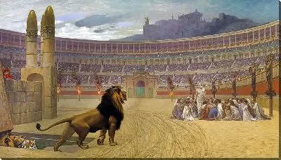 Картина Последняя молитва христианских мучеников