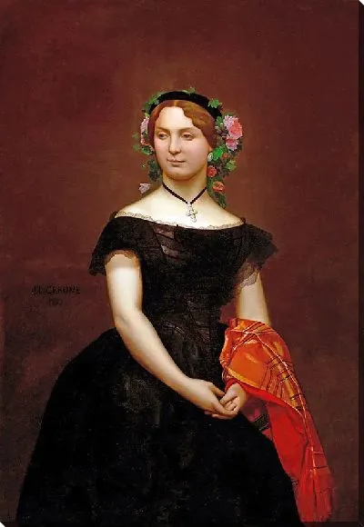 Картина Портрет мадемуазель Дюран