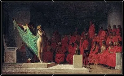 Фрина перед Ареопагом (этюд) (1857)