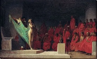 Фрина перед Ареопагом (этюд) (1857)