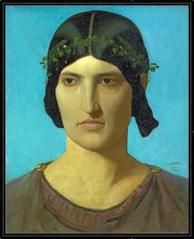 Картина Голова итальянки