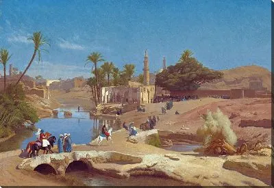 Вид на Мединет-эль-Файюм