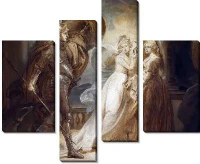 Этюд для «Рыцаря Красного Креста»