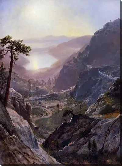 Картина Вид на озеро Доннер, Калифорния