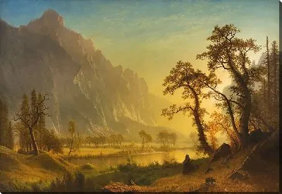 Картина Восход солнца, долина Йосемити