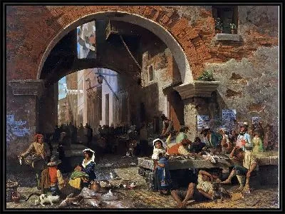 Римский рыбный рынок. Арка Октавиана.