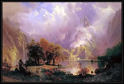 Пейзаж Скалистых гор