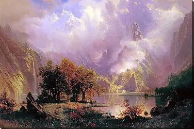 Пейзаж Скалистых гор