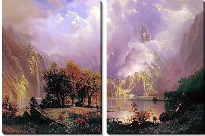 Пейзаж Скалистых гор