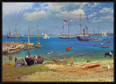 Картина Нассау-Харбор
