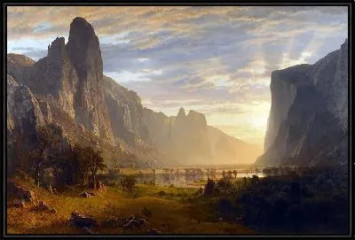 Вид на долину Йосемити, Калифорния