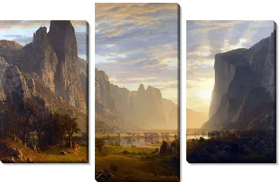 Вид на долину Йосемити, Калифорния