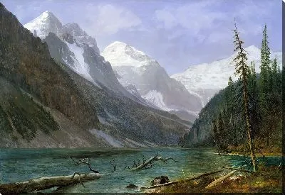 Картина Канадские Скалистые горы (озеро Луиз)