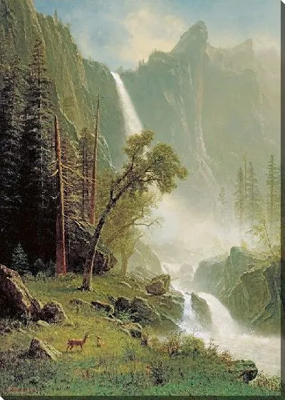 Картина Водопады Bridal Veil, Йосемити