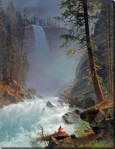 Картина Ручей в Скалистых горах