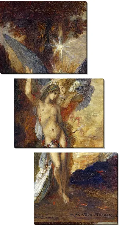 Картина Святой Себастьян и Ангел