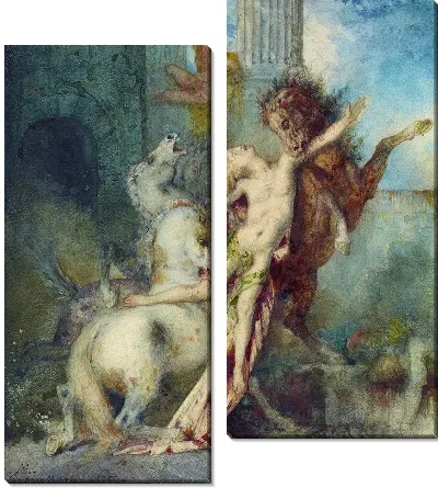 Диомед, съеденный лошадьми