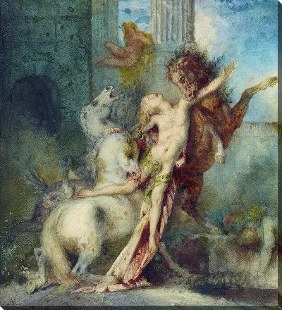 Диомед, съеденный лошадьми