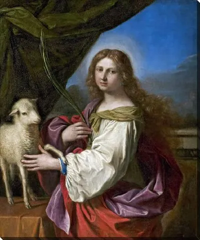 Картина Святая Агнесса