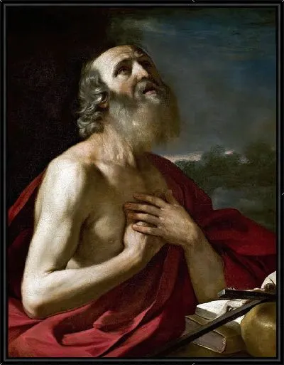 Картина Кающийся Святой Иероним