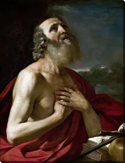 Картина Кающийся Святой Иероним