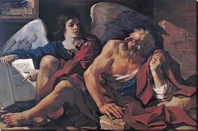 Картина Святой Матфей и Ангел