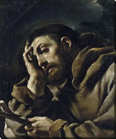 Картина Святой Франциск в медитации