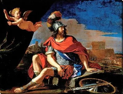 Картина Марс с Купидоном