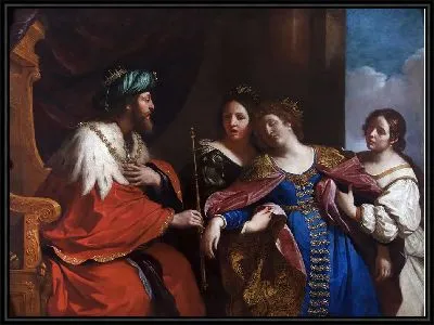 Эсфирь перед Ахашверошем