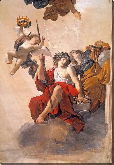 Картина Казино Аврора. Первый этаж. Фрагмент 'Fama'