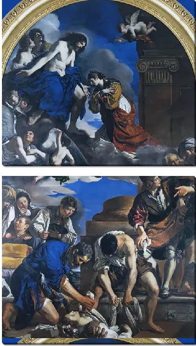 Картина Погребение святой Петрониллы