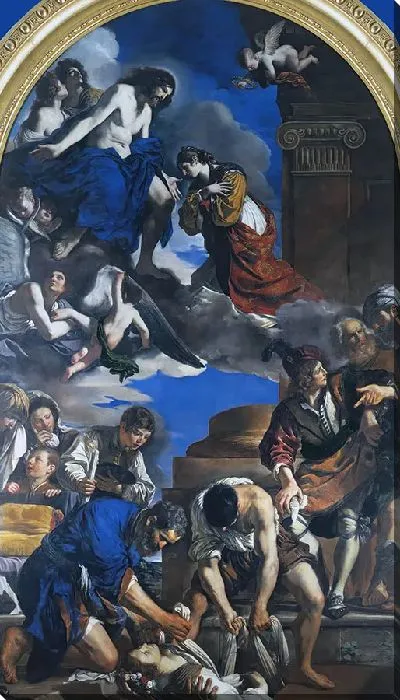 Картина Погребение святой Петрониллы