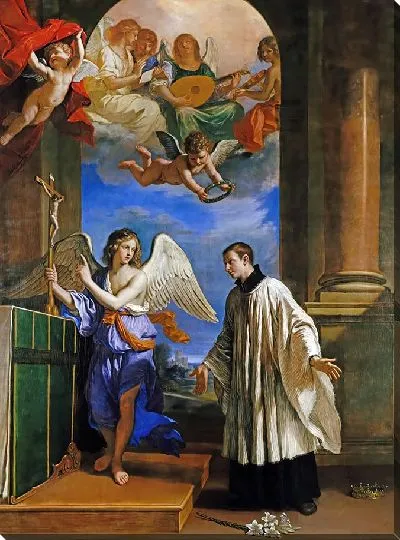 Картина Призвание святого Алоизия (Луиджи) Гонзага