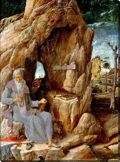 Картина Святой Иероним, кающийся в пустыне