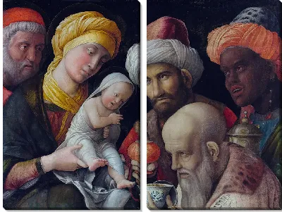 Поклонение волхвов (главный вид)