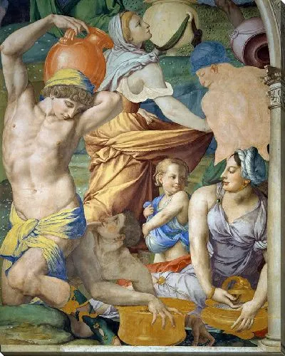 Картина Падение манны