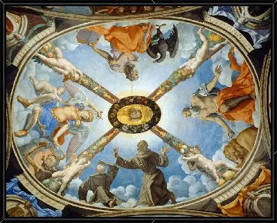 Потолок часовни Элеоноры Толедской