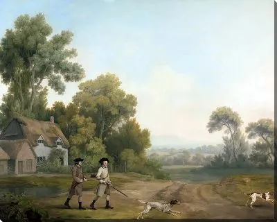 Картина Двое джентльменов отправляются на охоту