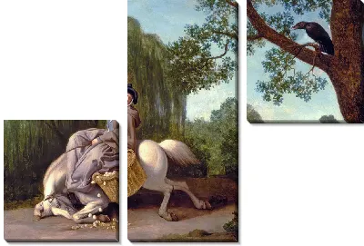 Жена фермера и ворон