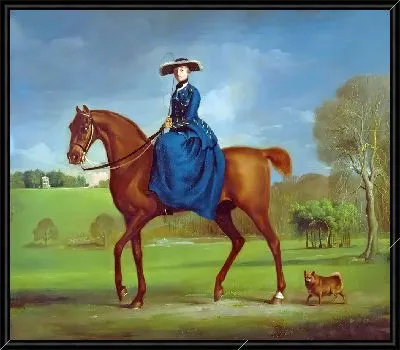 Картина Маргарет Ньютон (урожденная Конингсби), графиня Конингсби в костюме Чарльтона Ханта