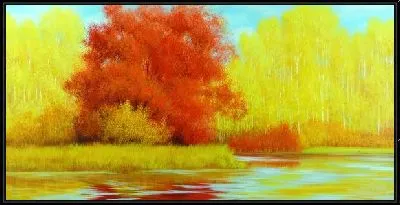 Картина Осенний лес (Autumn forest) №3