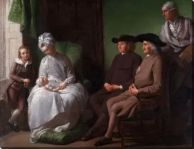 Картина Художник и его семья